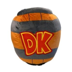 Club Mocchi Mocchi Donkey Kong Barrel Mega 15" Plush NEW Nintendo
